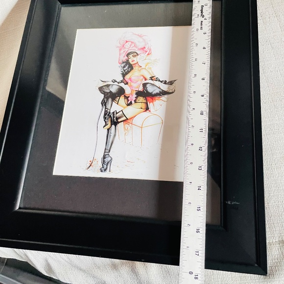 Art Frame by Olivia De Berardinis featuring pinup icon Bettie Page print - Picture 5 of 8